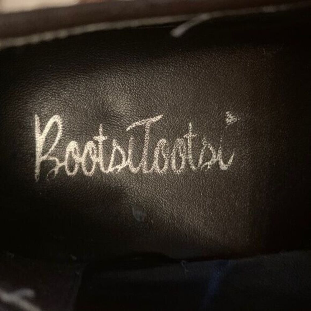 BootsiTootsi Shimmer Leopard Print‎ Smoking Loafer Sz 7 - Picture 10 of 11